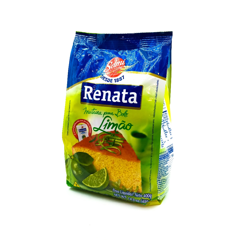 Mistura Para Bolo Limão Renata Pacote 400g