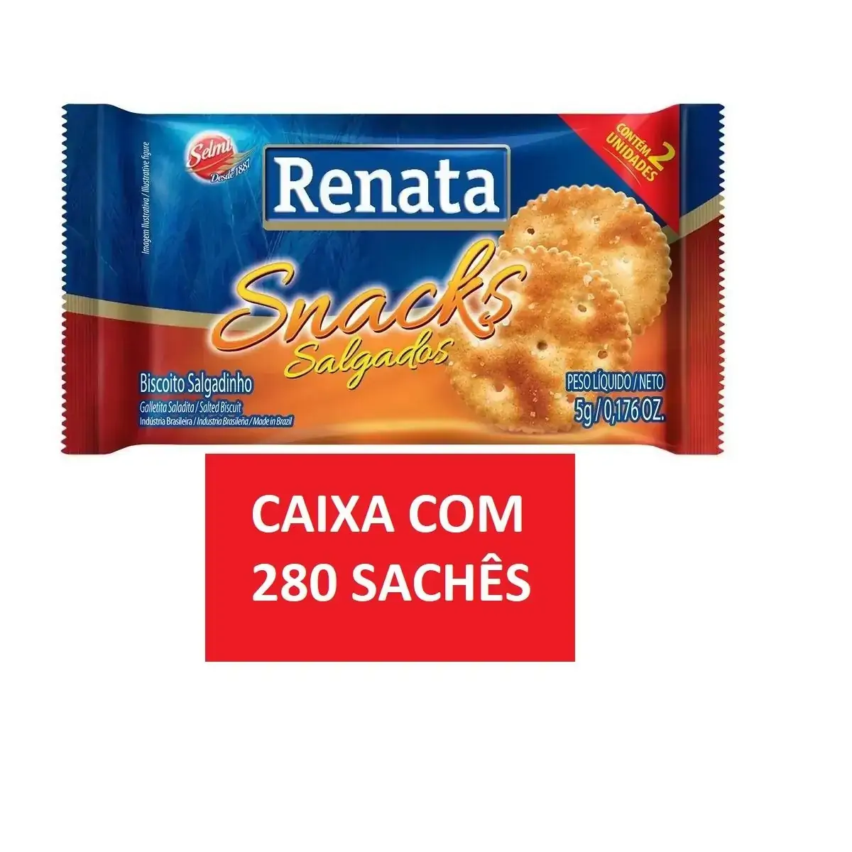 Bisc Mini Snacks 5g Renata Selmi