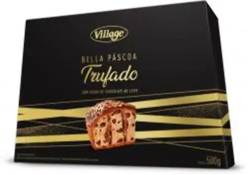 Bolo Village Bella Pascoa 500g Truf.gotas Chocolate