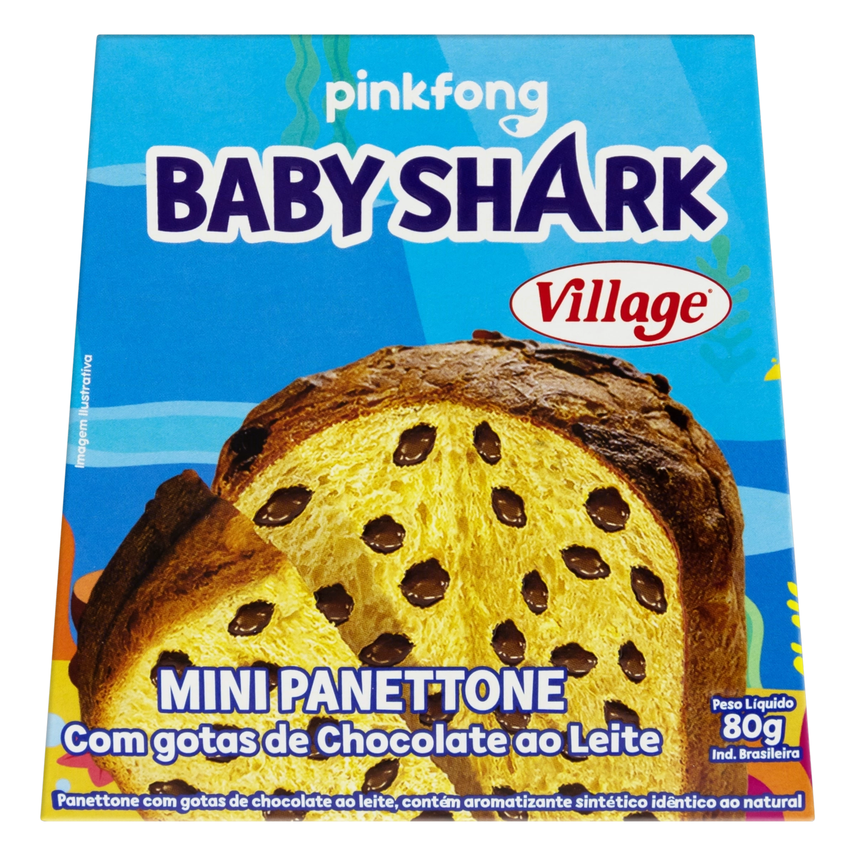 Panettone Village 80g Poliana