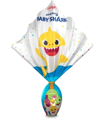 Ovo Pascoa Village Baby Shark 45g