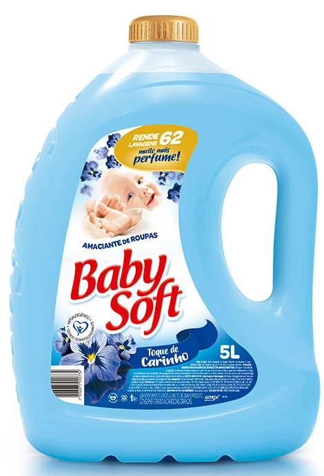 Amac Baby Soft Carinho Lv 5lt Pg 4lt