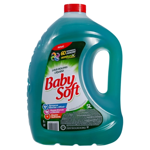 Lava Roupas Baby Soft Verde 5l