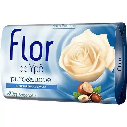 Sabonete Barra Puro Suave Flor De Ypê Envoltório 90g