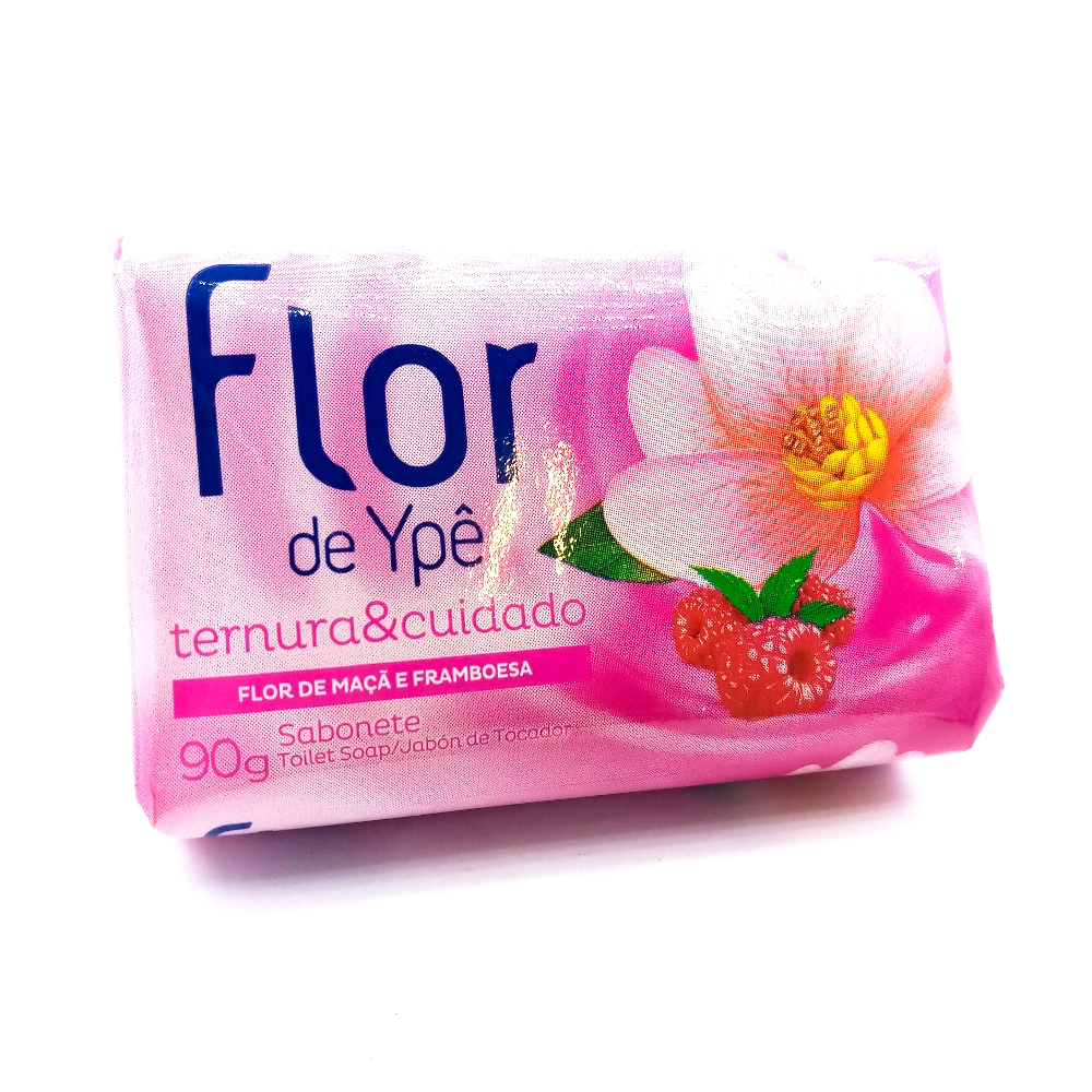 Sabonete Barra Ternura Cuidado Flor De Ypê Envoltório 90g