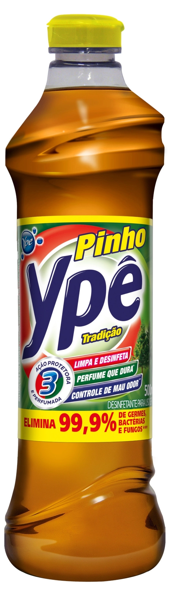 Desinfetante Uso Geral Tradição Ypê Pinho Frasco 500ml