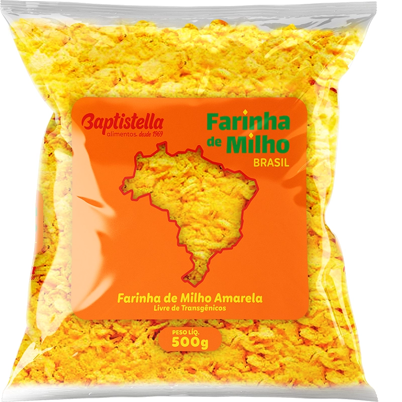Farinha De Milho Amarela 500g