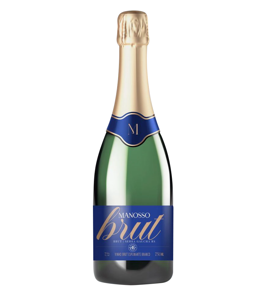 Espumante Bra Manosso 750ml Bco Brut