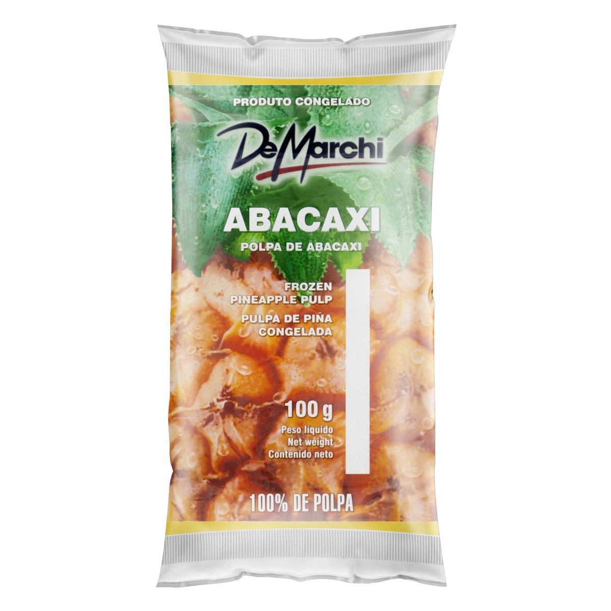 Polpa De Fruta Abacaxi De Marchi Pacote 100g