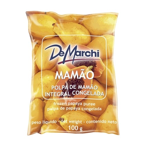 Polpa Fruta Demarchi Mamao