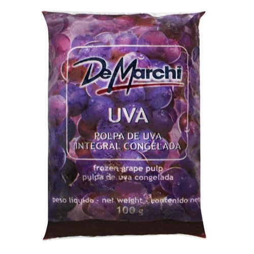 Polpa De Fruta Uva De Marchi Pacote 100g
