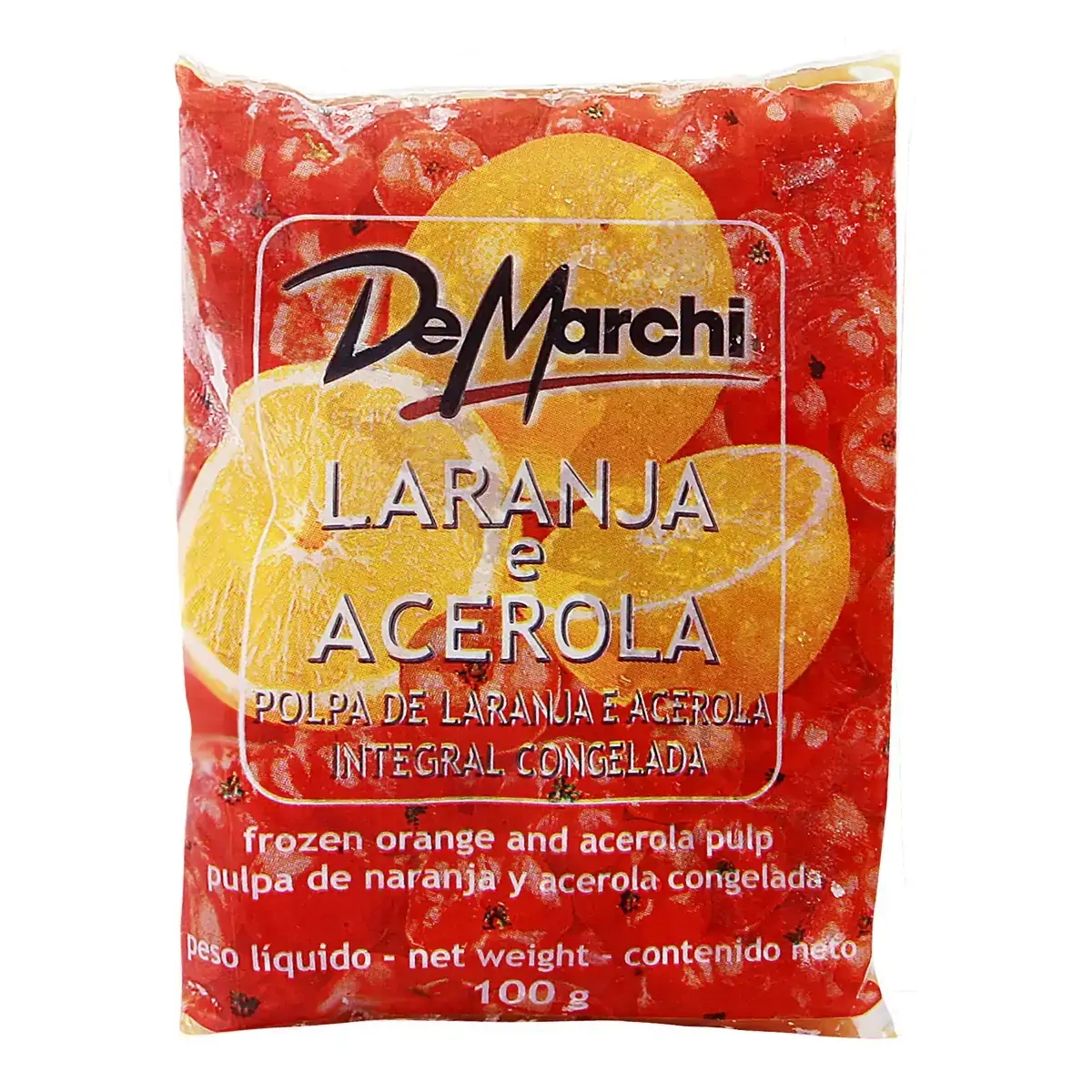 Polpa De Fruta Acerola E Laranja De Marchi Pacote 100g