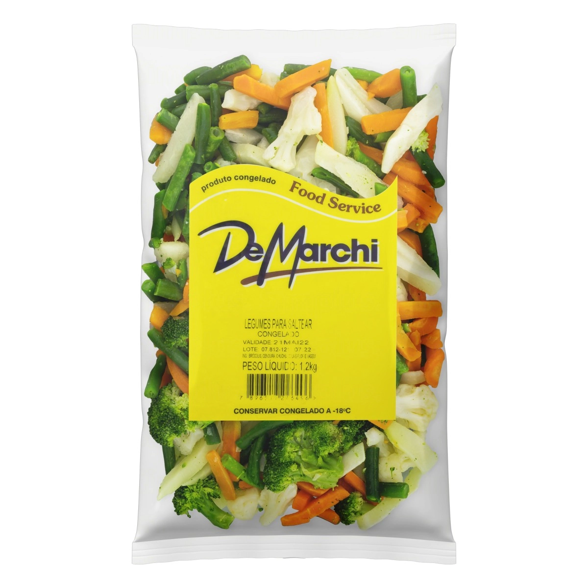 Legumes Congelado Para Saltear De Marchi Pacote 1,2kg
