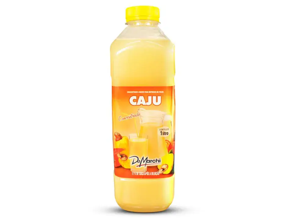 Concentrado Liq Refr Caju Demarchi 1lt