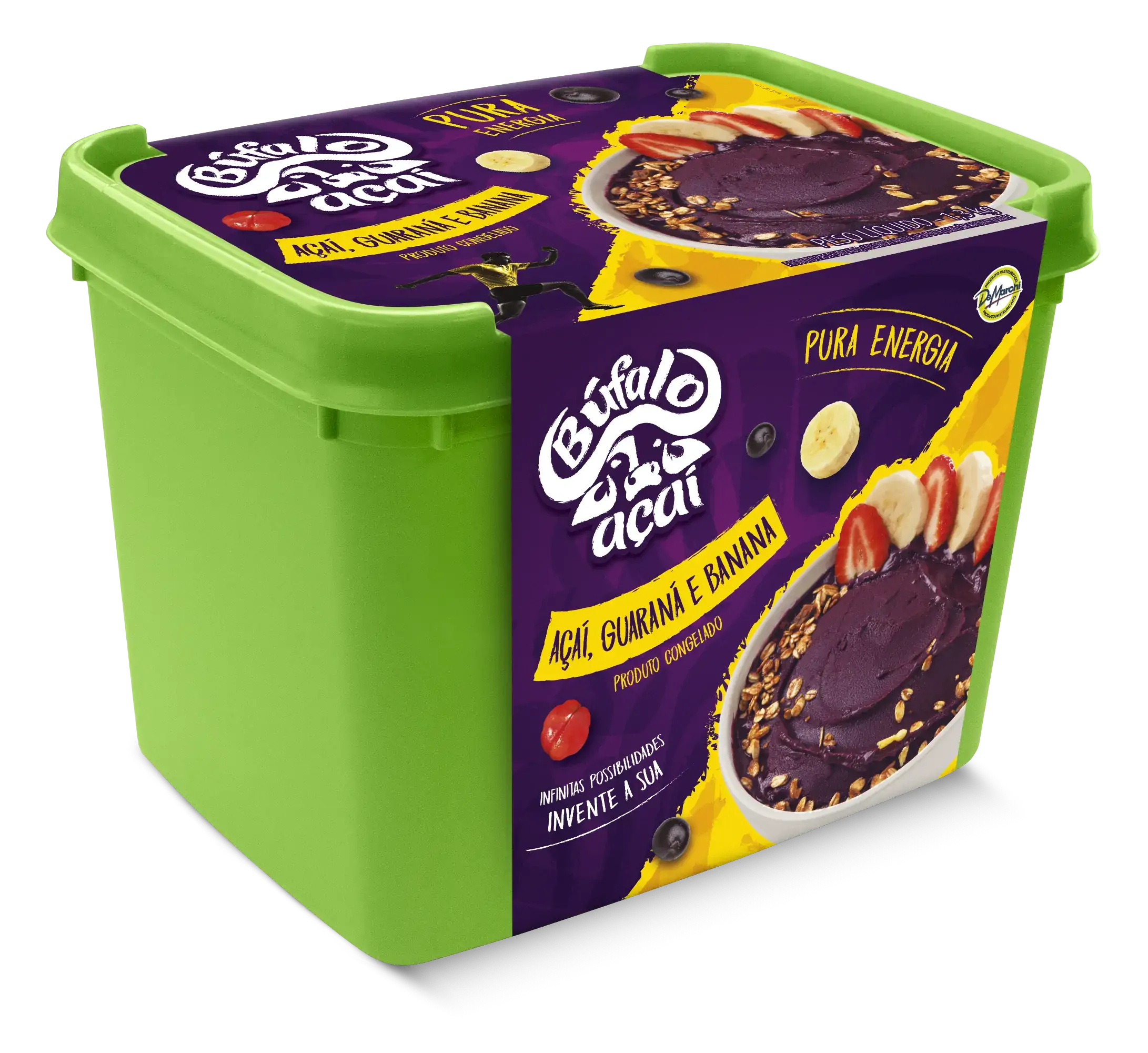 Acai Bufalo C/banana 1,3kg