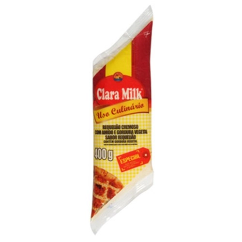 Produto Cremoso Uso Culinário Requeijão Vale Do Pardo Clara Milk Bisnaga 400g