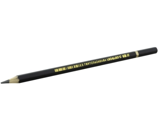 Lapis Leonora Grafite 6b Preto