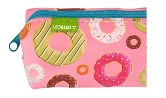 Estojo Tubo Donuts Leoeleo