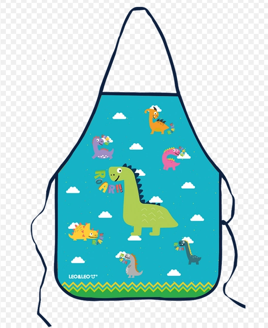 Avental Infantil Dino 79906 Leonora