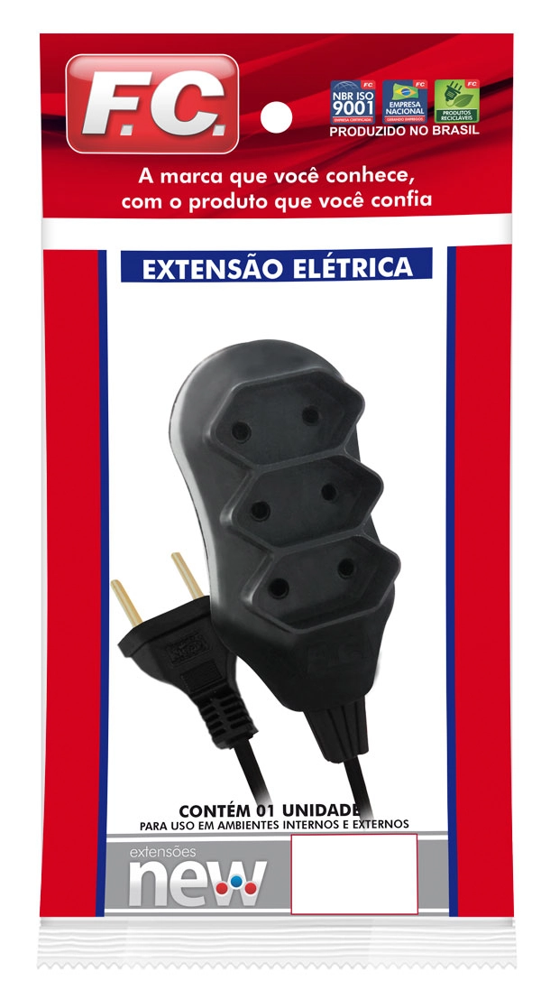 Extensao New Par 3m Pt