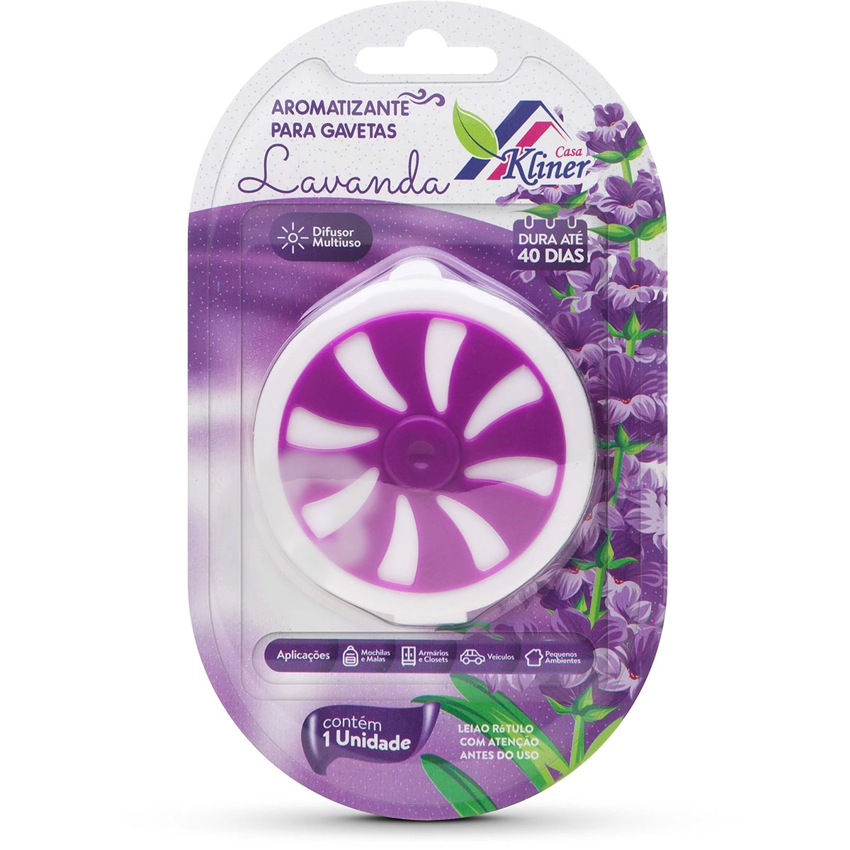 Aromatizante P/ Gavetas Casa Kliner Lava