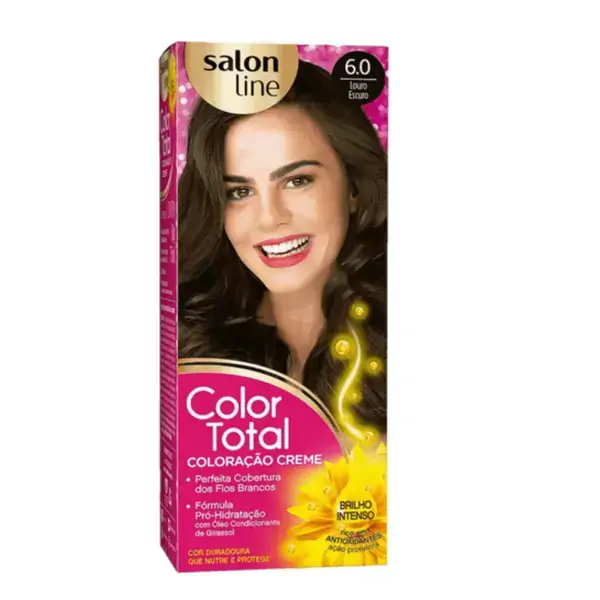 Tintura Permanente Color Total 6.0 Louro Escuro Unit