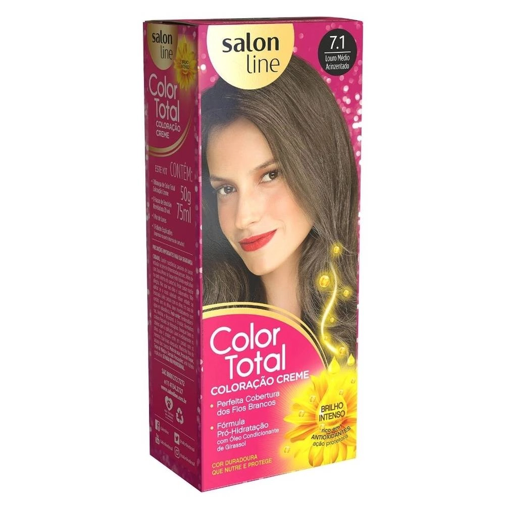T.color Total Louro Medio Acinzentado 7.1