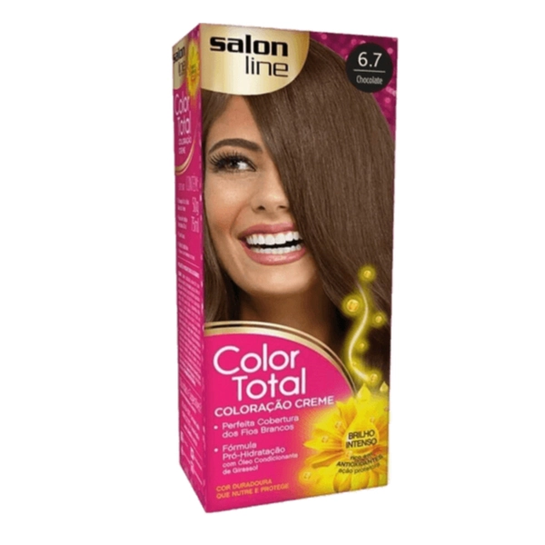 Tintura Permanente Color Total 6.7 Chocolate Unit