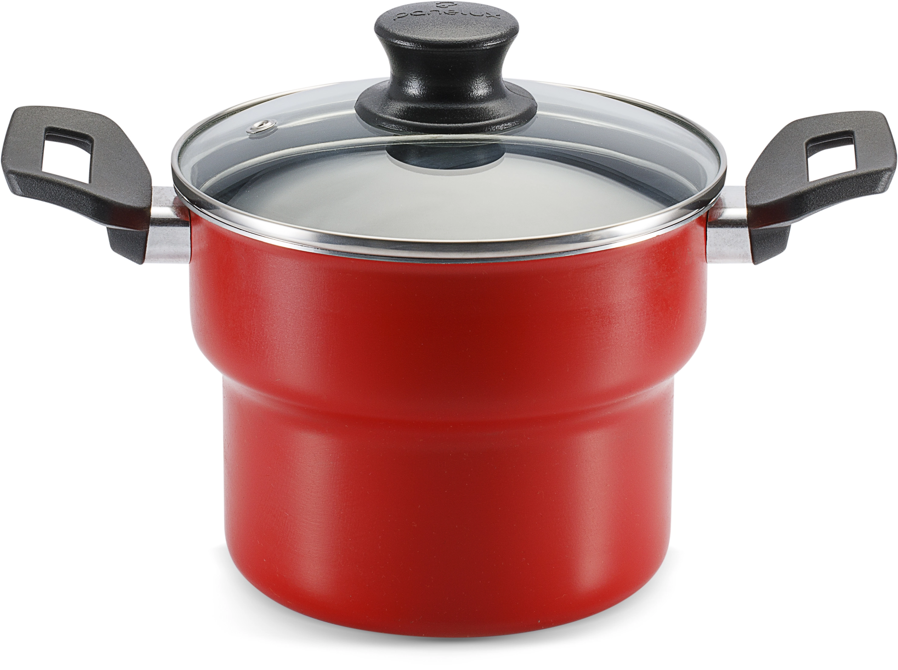 Cuscuzeiro Panelux 16 Vermelho Tp Vidro Classic Mag