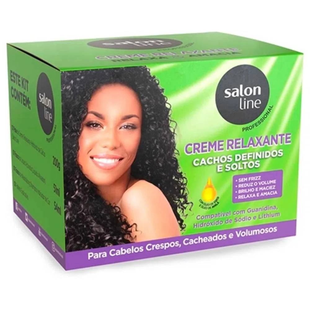 Creme Alisante Guanid.s.line Cach Def E Soltos 218gr