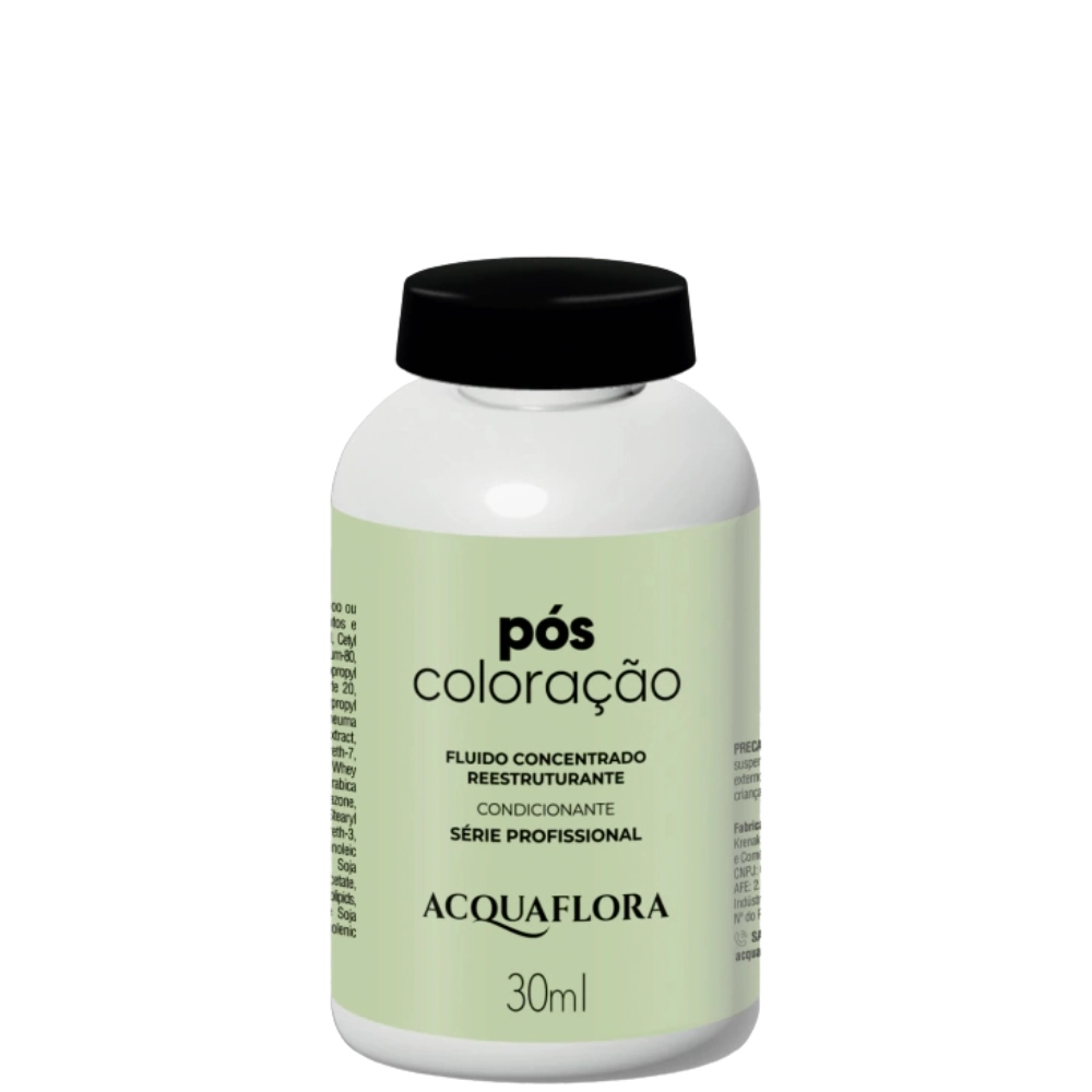 Fluido Acquaflora Reestruturante Pos Coloracao 12ml