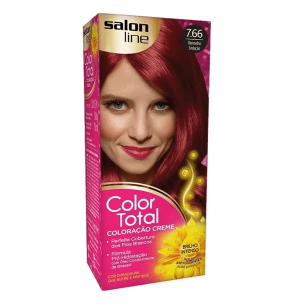 Tintura Permanente Color Total 7.66 Vermelho Seducao Unit