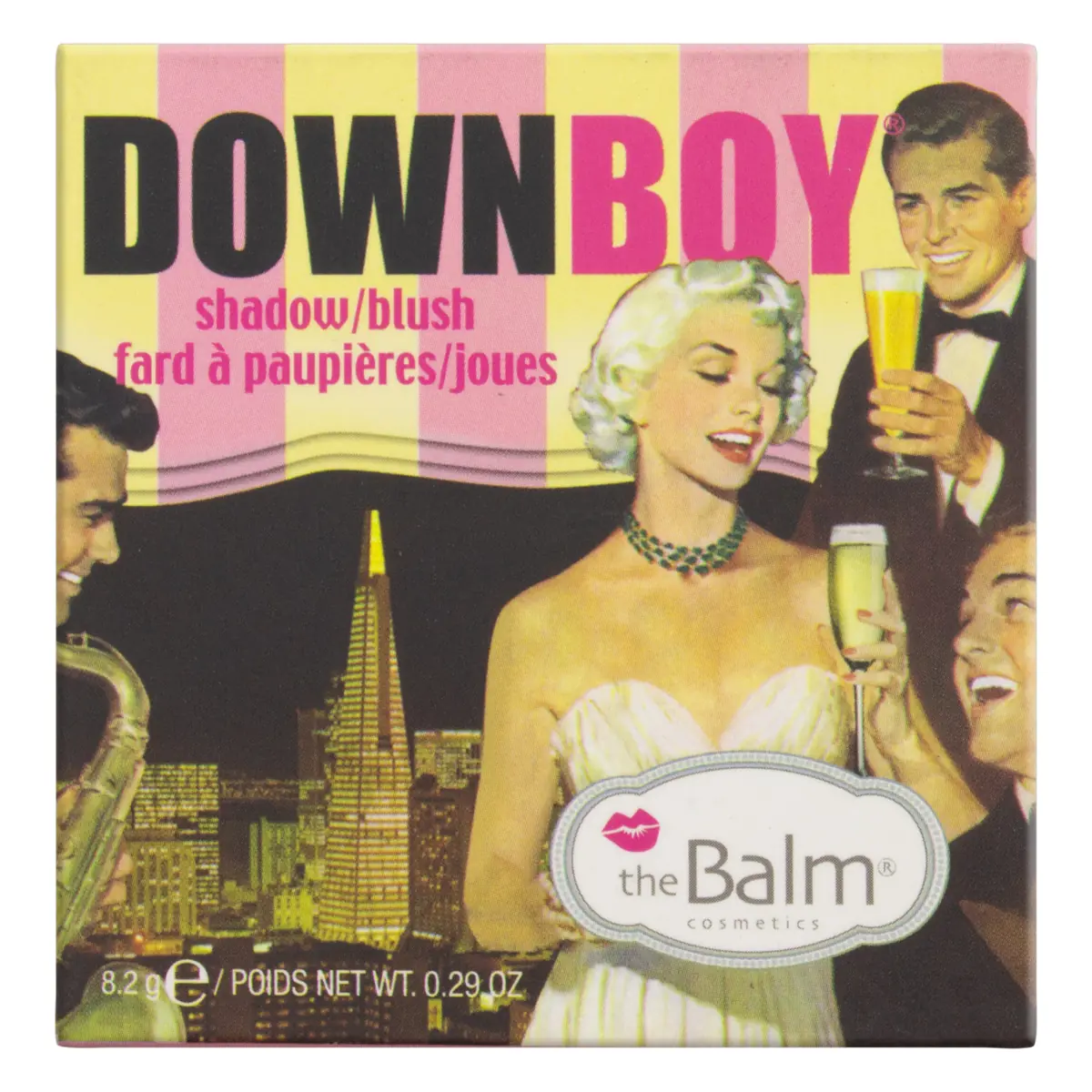 Blush Rosa Bebê The Balm Down Boy 8,2g