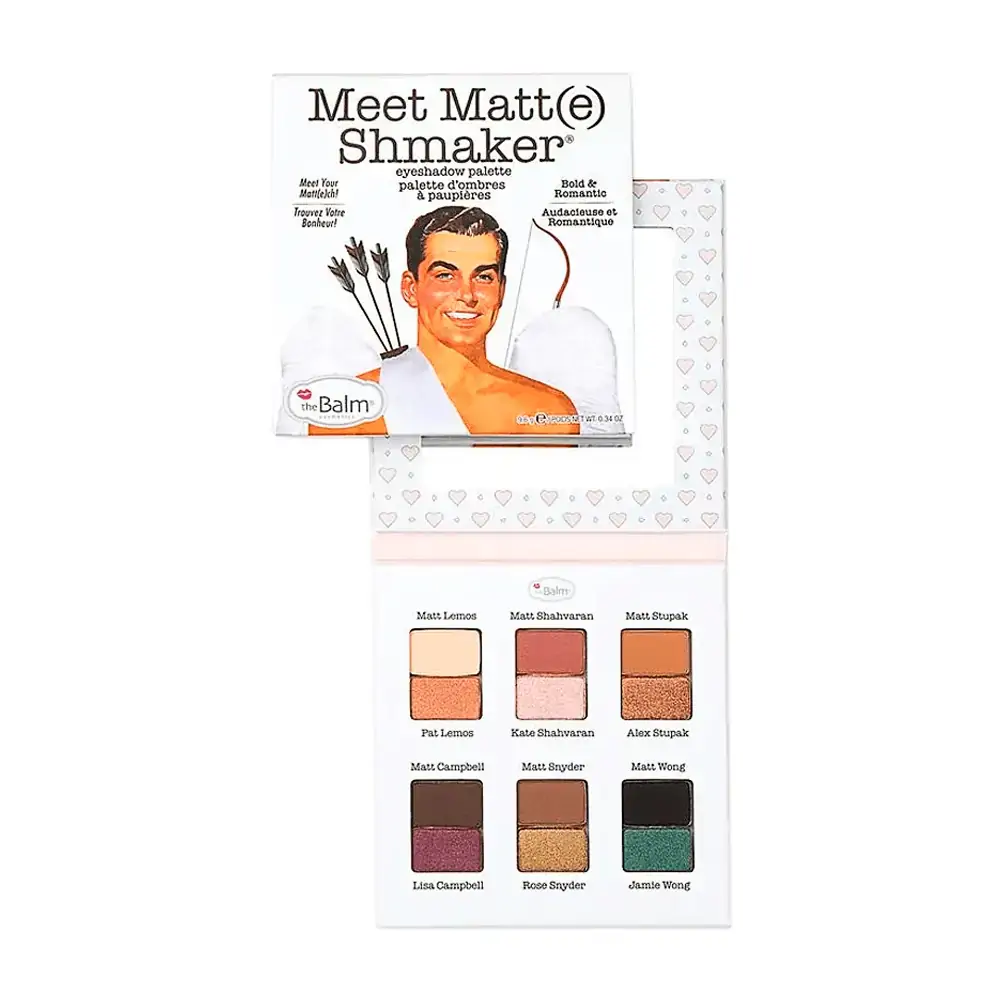 Paleta De Sombras 12 Tons The Balm Meet Matt E Shmaker Caixa 9,6g