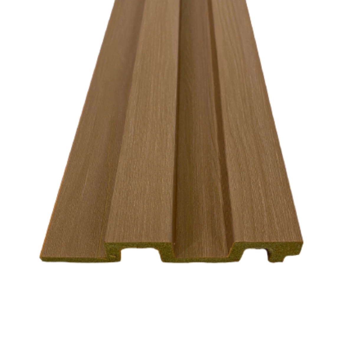 Painel Ripado Poliestireno 3d Carvalho Kit 2 Barras 1,35m x 12cm