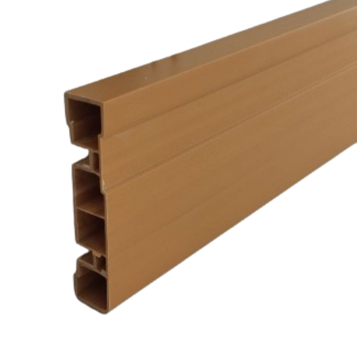 Rodapé De Pvc Cerejeira 7cm Barra De 2 Metros Real Pvc