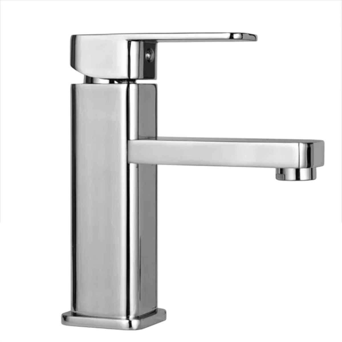 Torneira Banheiro Lavabo Misturador Monoc Baixa Cromado