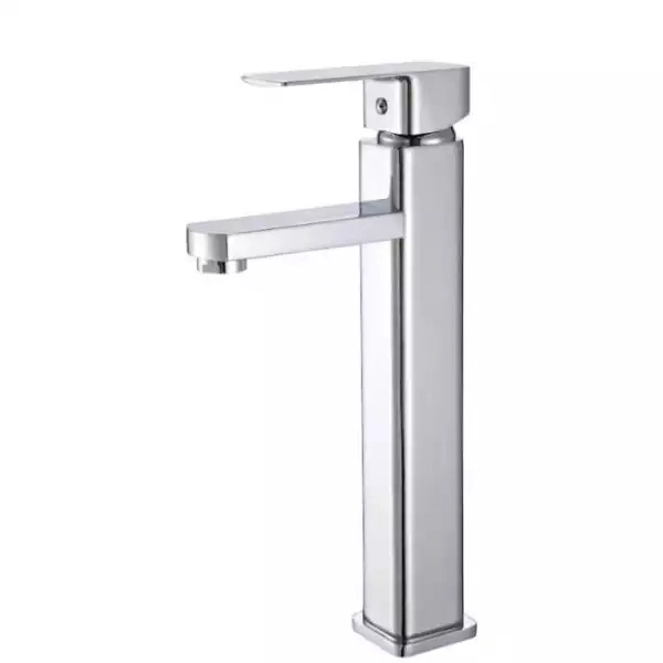 Torneira Banheiro Lavabo Misturador Monocomando Alta Cromado