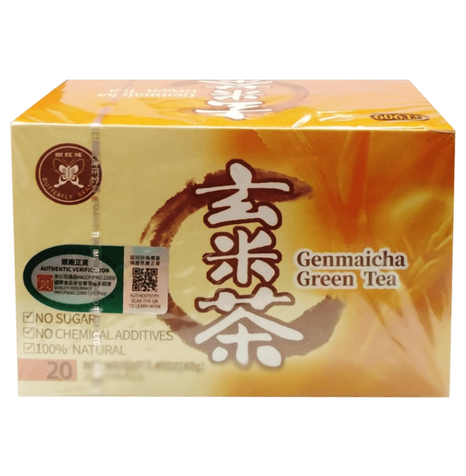 Cha Genmaica Gt909 Green Tea Bags Fujian 2g