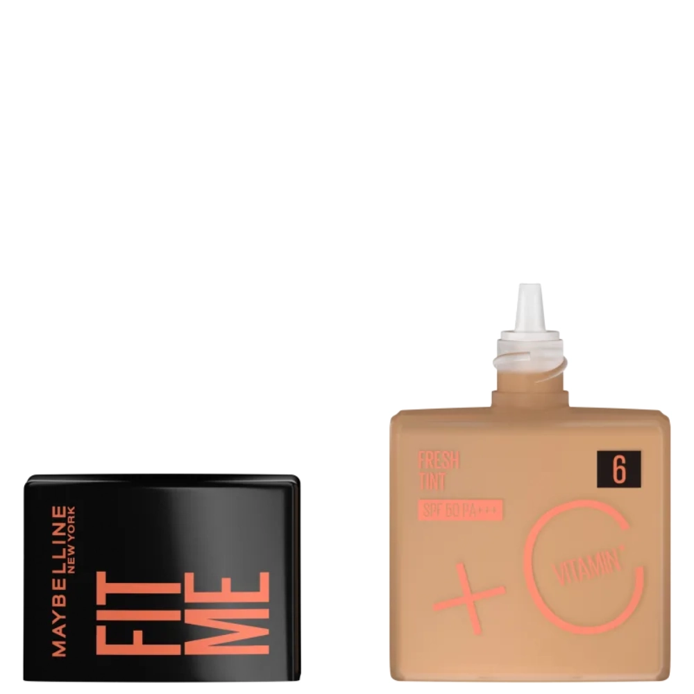 Base Líquida Fps 50 6 Maybelline Fit Me Fresh Tint 30ml