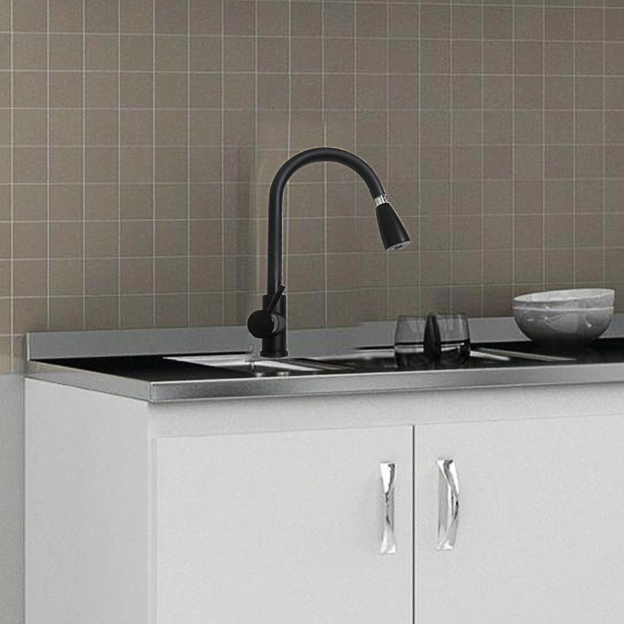 Torneira Goumet Pull Down Monocomando Agua Quente E Fria Bancada Cozinha