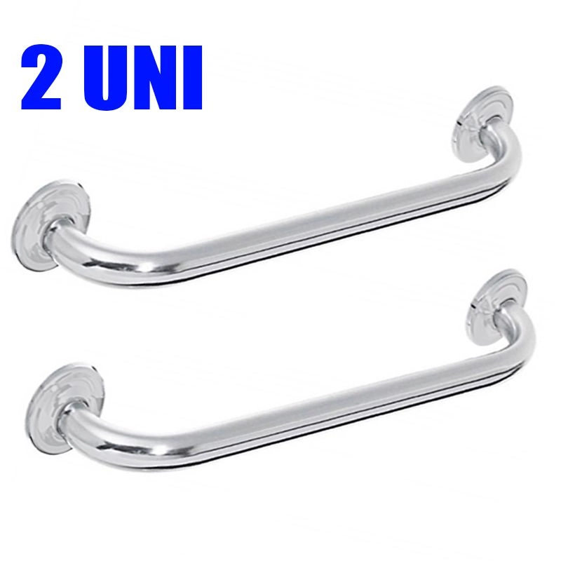 Alça De Apoio Banheiro Barra Reta Inox 40cm
