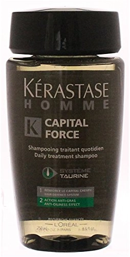 Hair Care Kerastase Homme Capital Force Daily Treatment Shampoo Anti Oiliness Effect 250ml/8.5oz