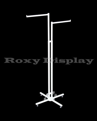 Rk Ty2st W Boutique 2 Way Clothing Rack Straight Arms