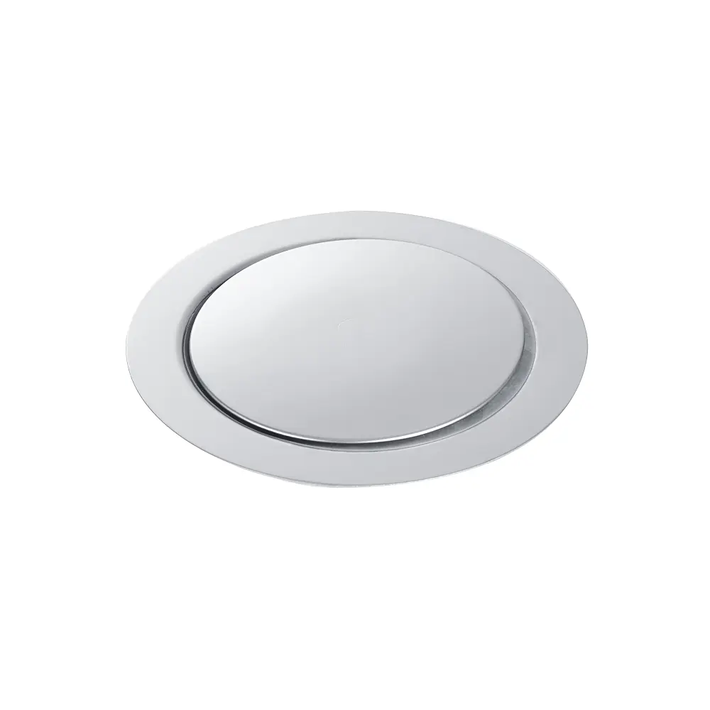 Ralo Click Up Redondo Para Chão 15 Cm Inox