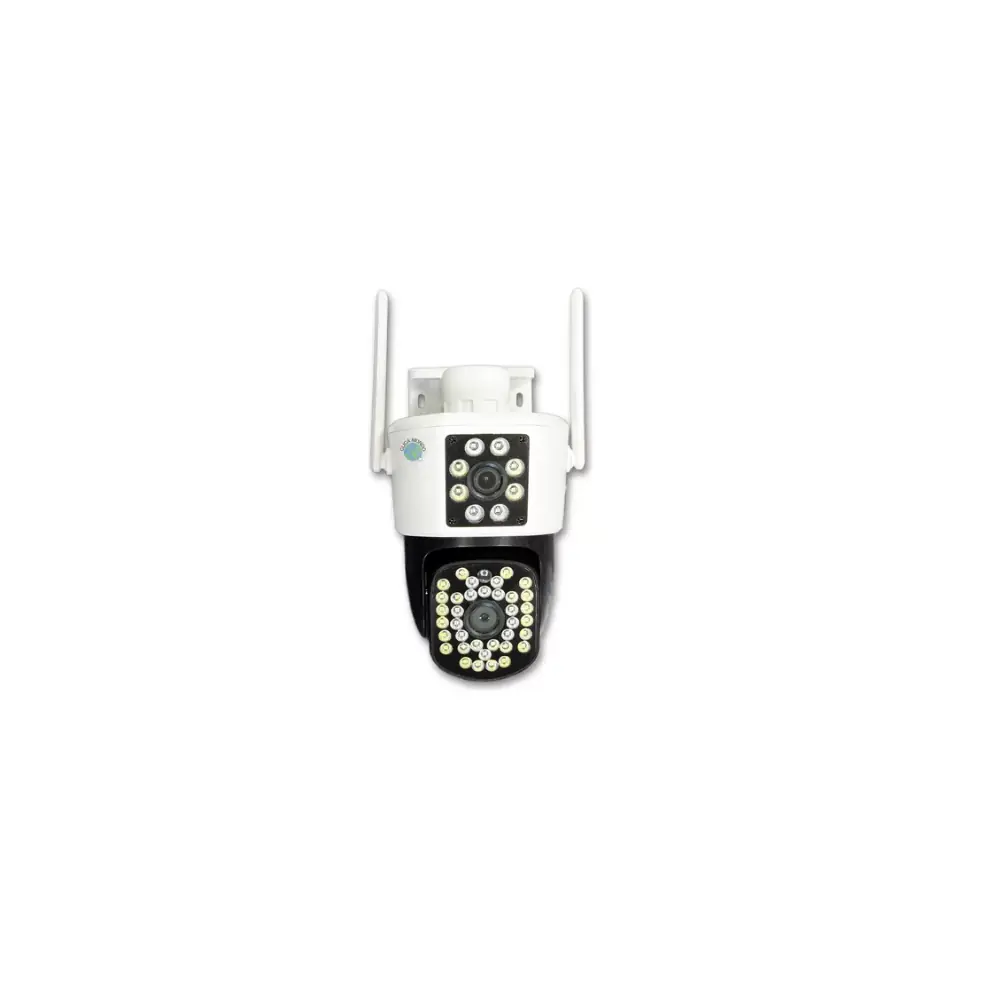 Câmera Seguranca Speed Dome Wifi Ip Cabo 360 Audio Lente Dupla Yousee Jt-8293 Anatel