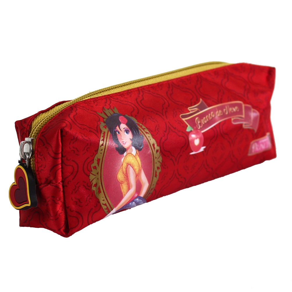 Estojo Escolar Luxcel Branca De Neve Ref.ei31387pr Un
