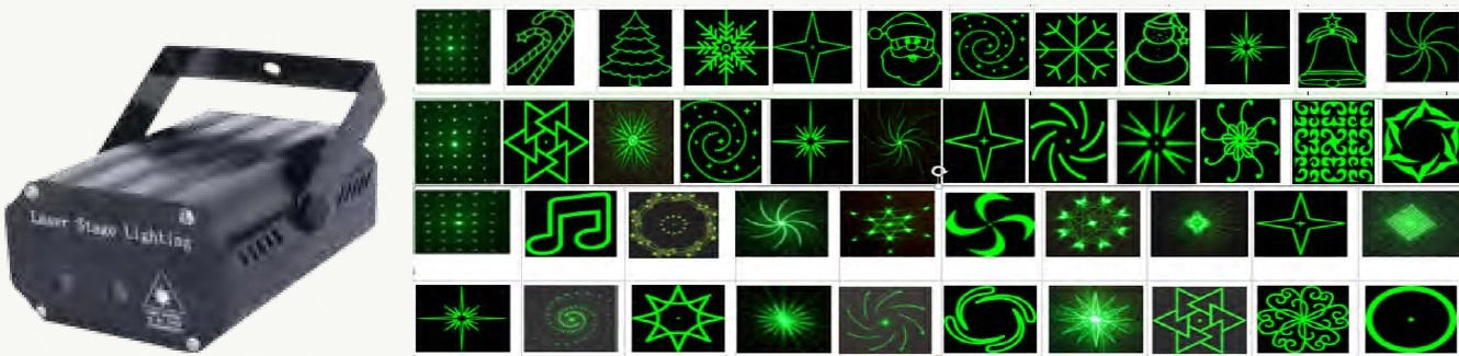 Laser P/ilumin. Natalina E Festas Uso Int. Ref.19305 Chibrali