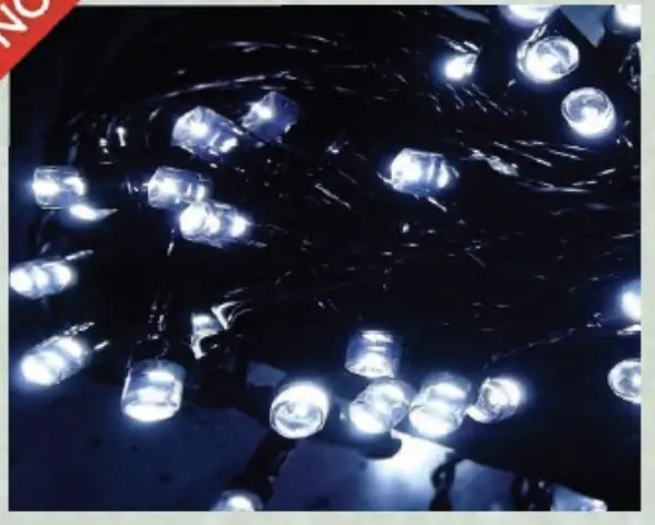 Pisca 400 Led Fio Branco 8f 40m Branco/verde