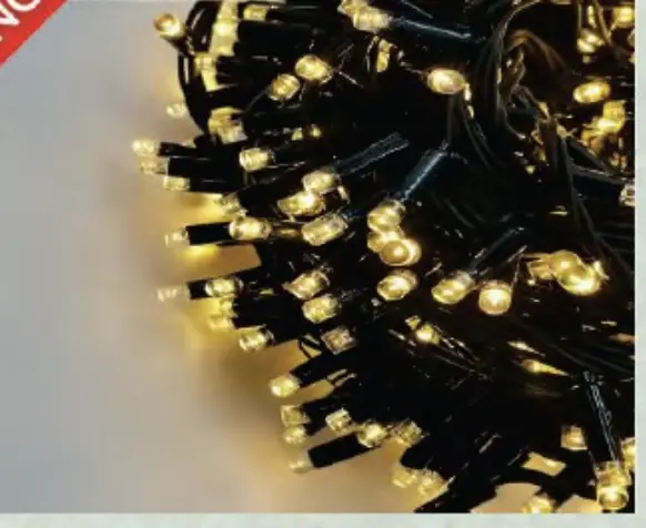 Pisca 400 Led Warn Fio 8f 40m Verde